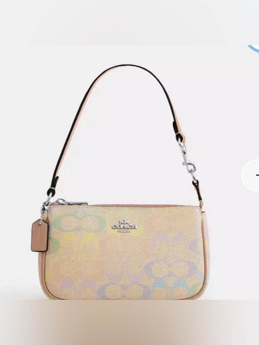 Coach Nolita 19 In Rainbow Signature Canvas